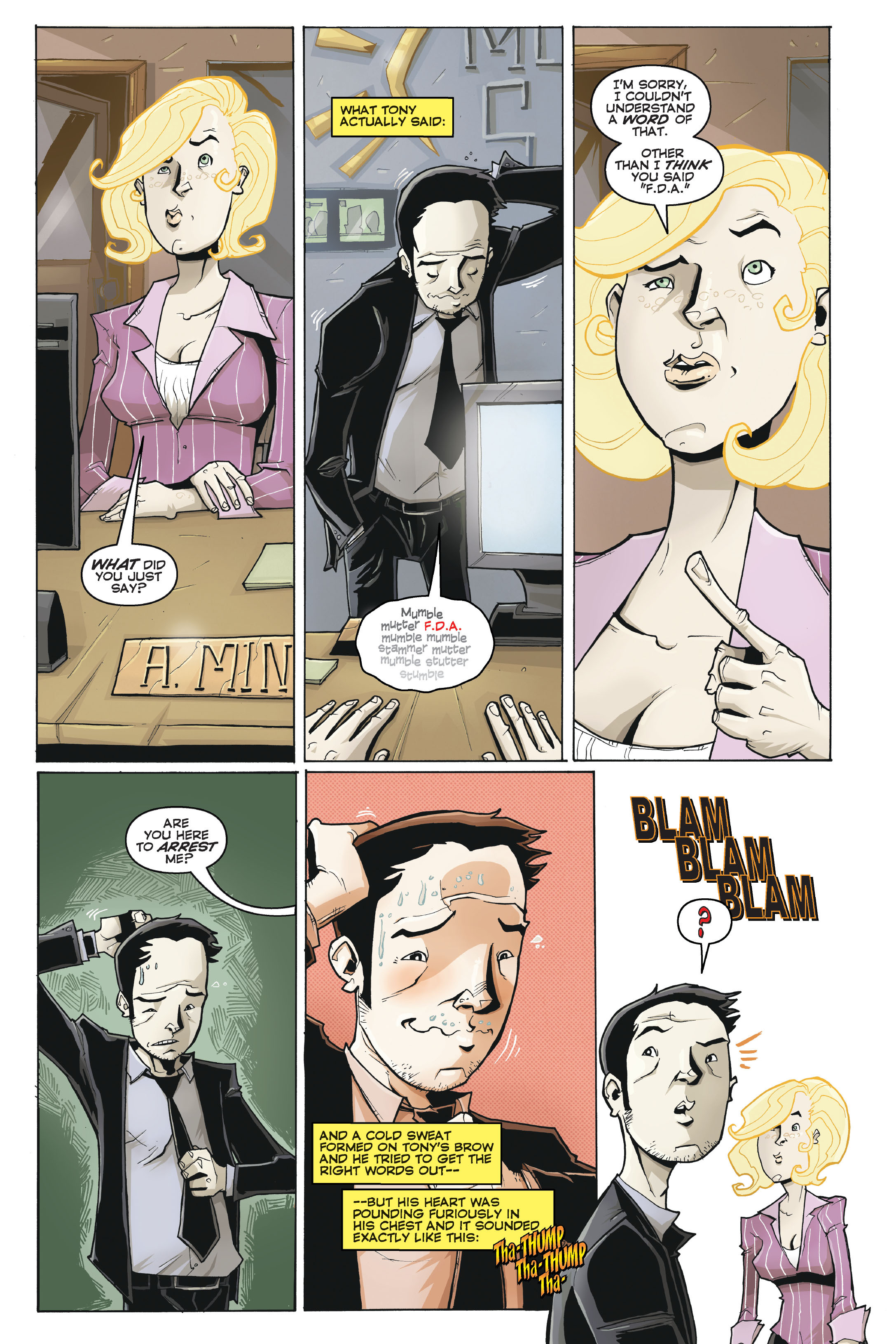 Read online Chew comic -  Issue #3 - 16