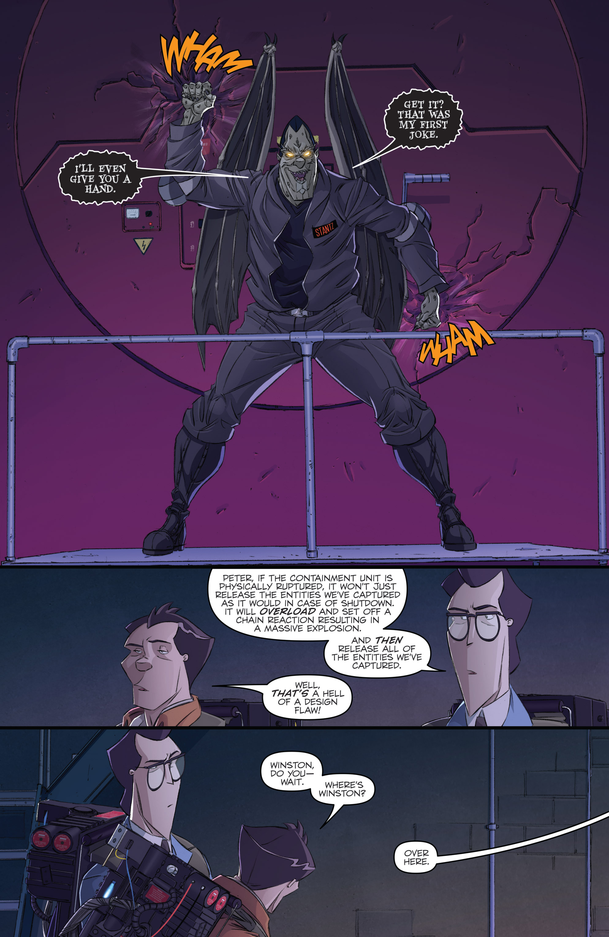Read online Ghostbusters (2013) comic -  Issue #19 - 23