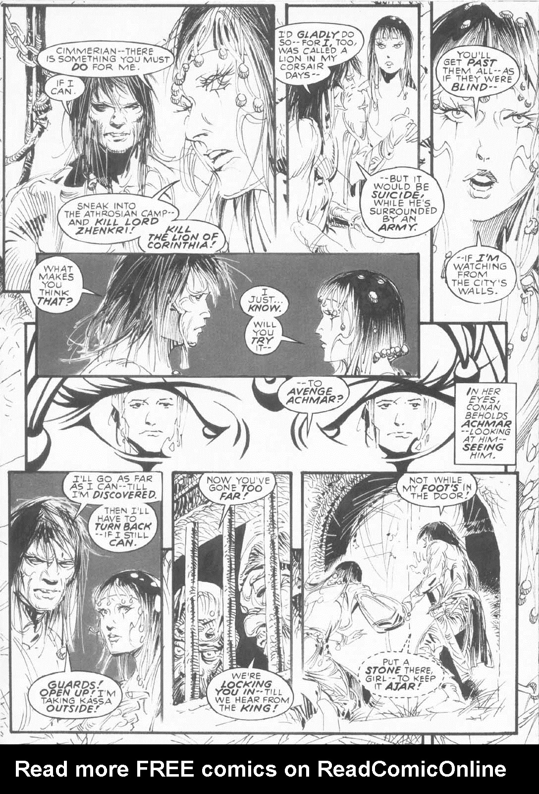 Read online The Savage Sword Of Conan comic -  Issue #228 - 25