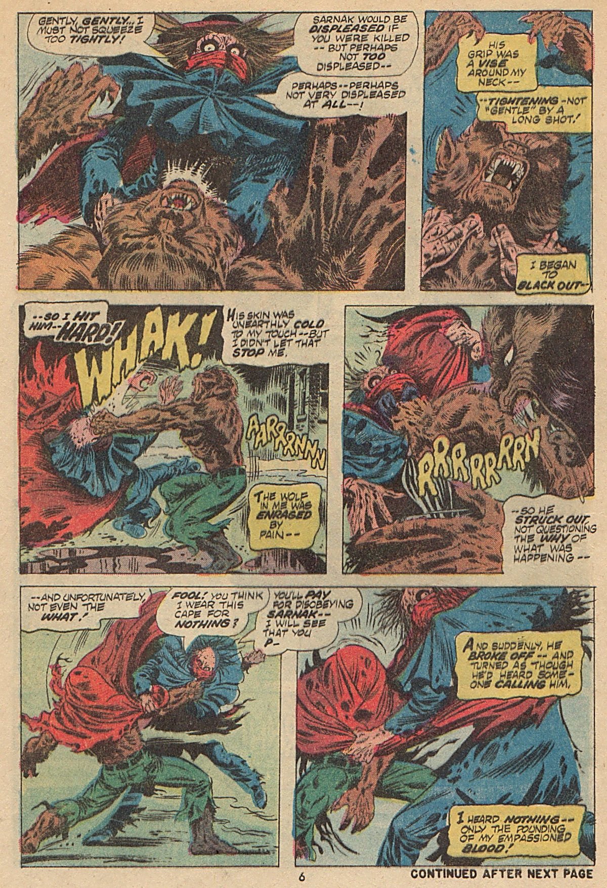 Werewolf by Night (1972) issue 9 - Page 6