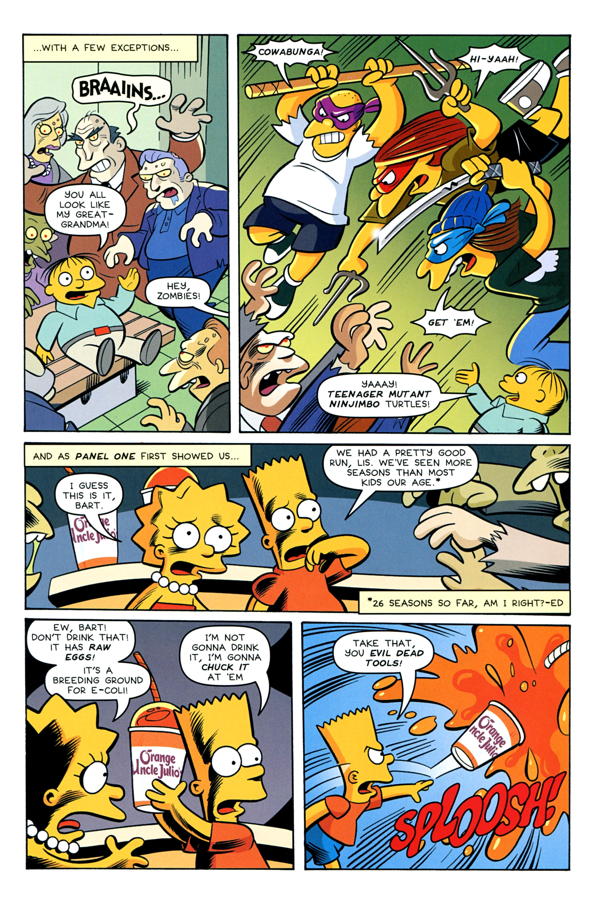 Read online Treehouse of Horror comic -  Issue #20 - 31