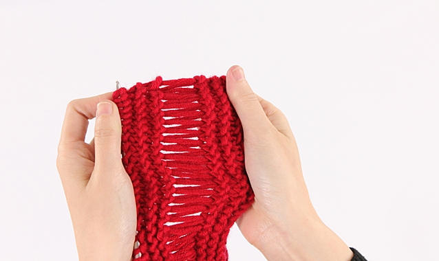 Cách đan khăn len dạng ống 3 màu đơn giản cho nam và nữ - Bánh Đa Shop