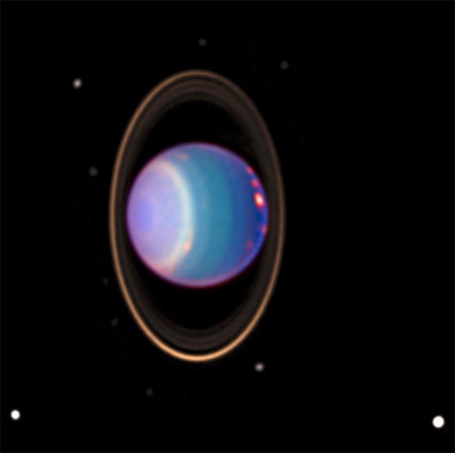 Anéis de Urano - Hubble