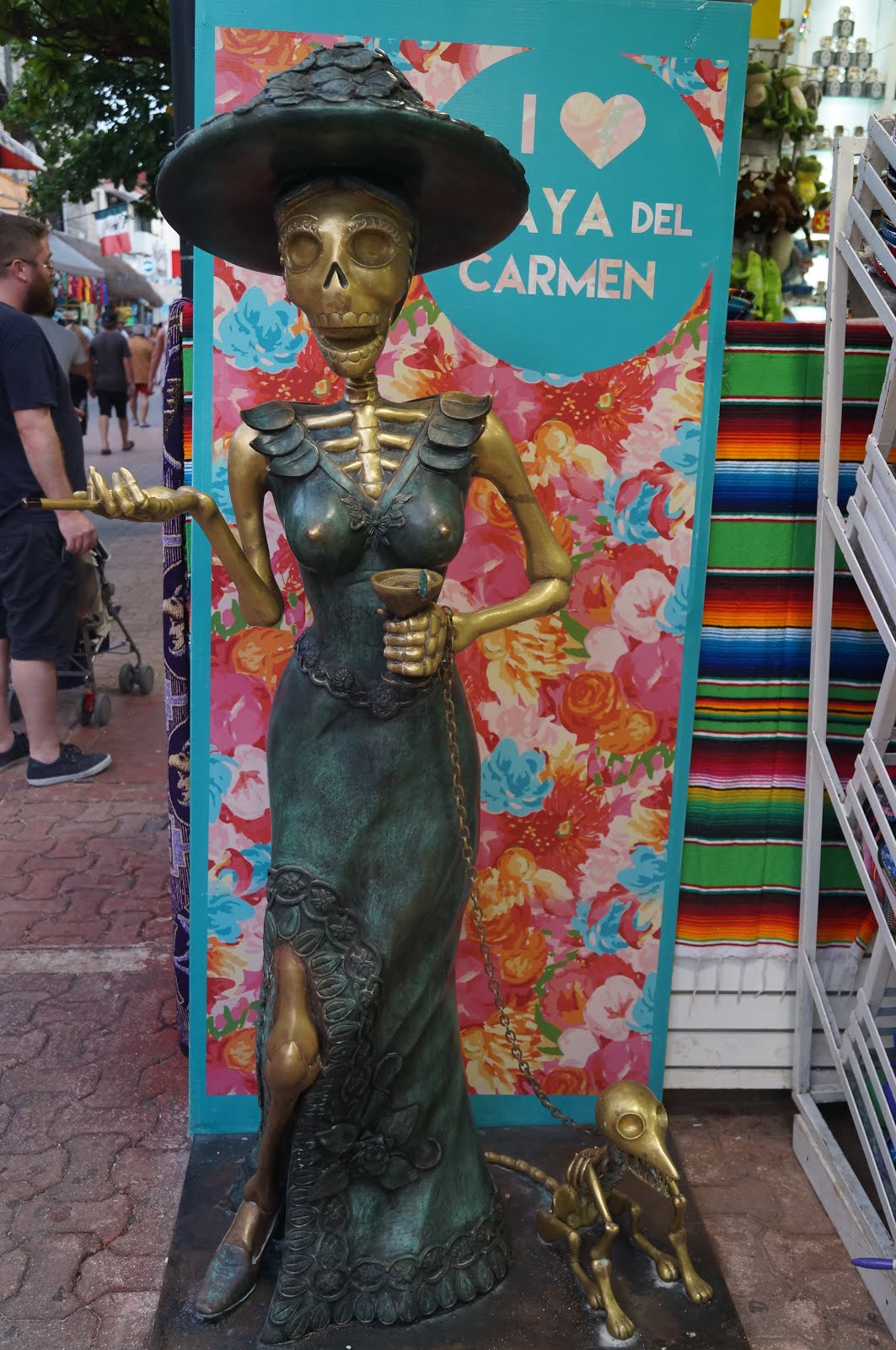 One of the famous singers visiting Playa del Carmen
