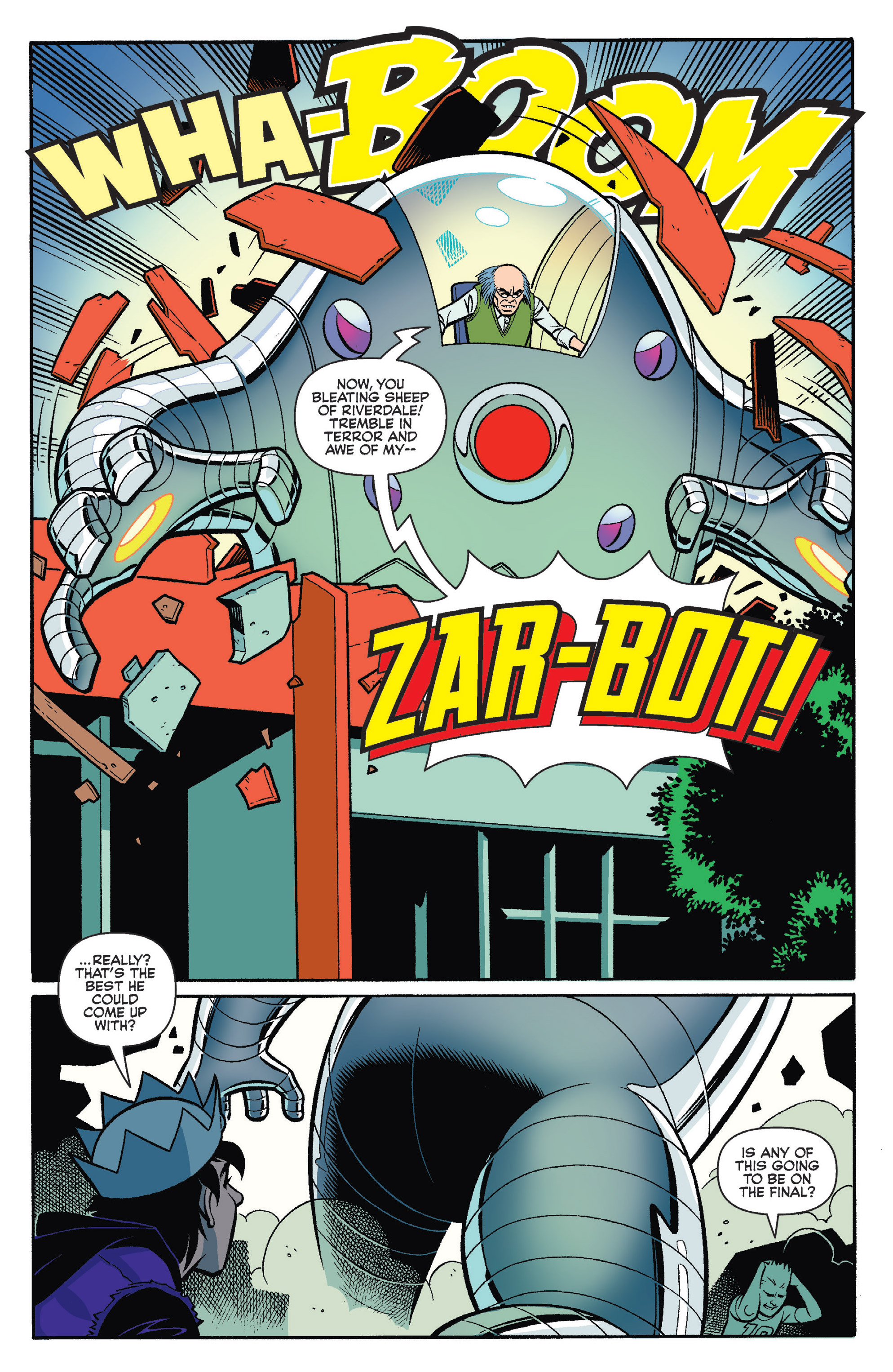 Read online Archie's Superteens Versus Crusaders comic -  Issue #1 - 8