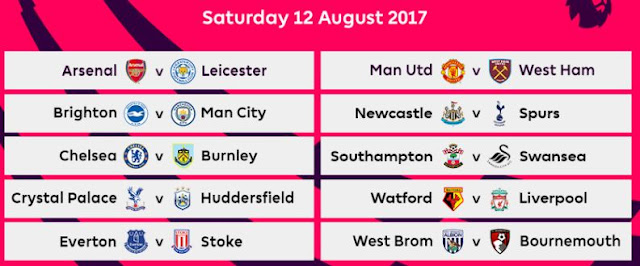 Jadwal Lengkap Pertandingan Liga Inggris  JejakPedia.com :  Jadwal Lengkap Liga Inggris 2017-2018