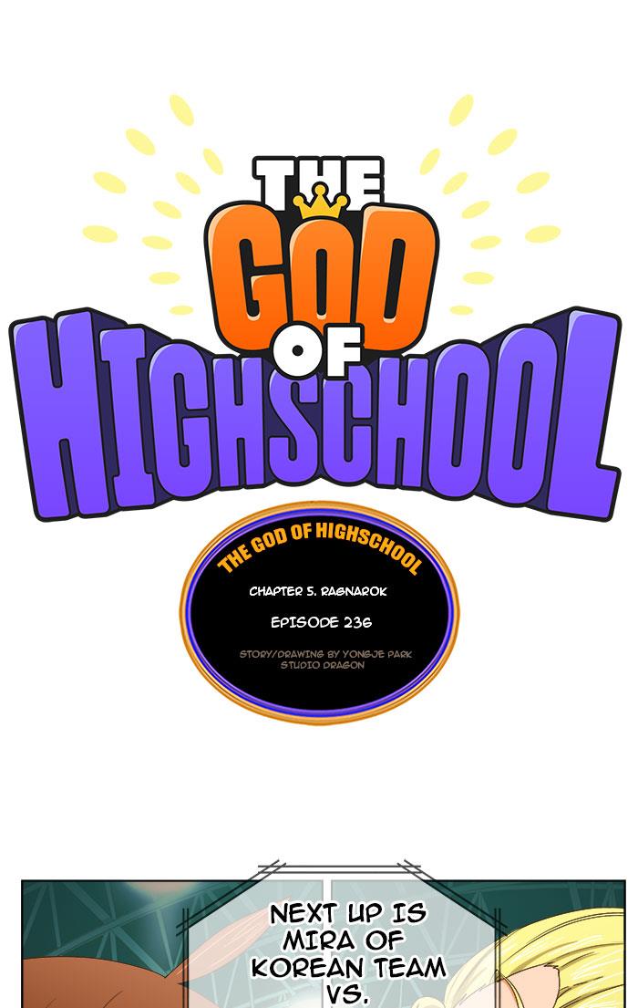 The God of High School Chapter 236 - MyToon.net