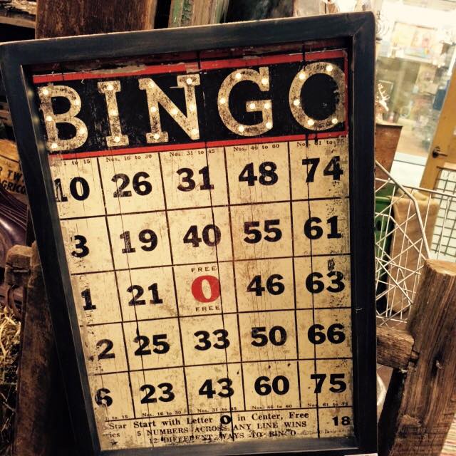 BINGO Sign by Dan DiPaolo Studios