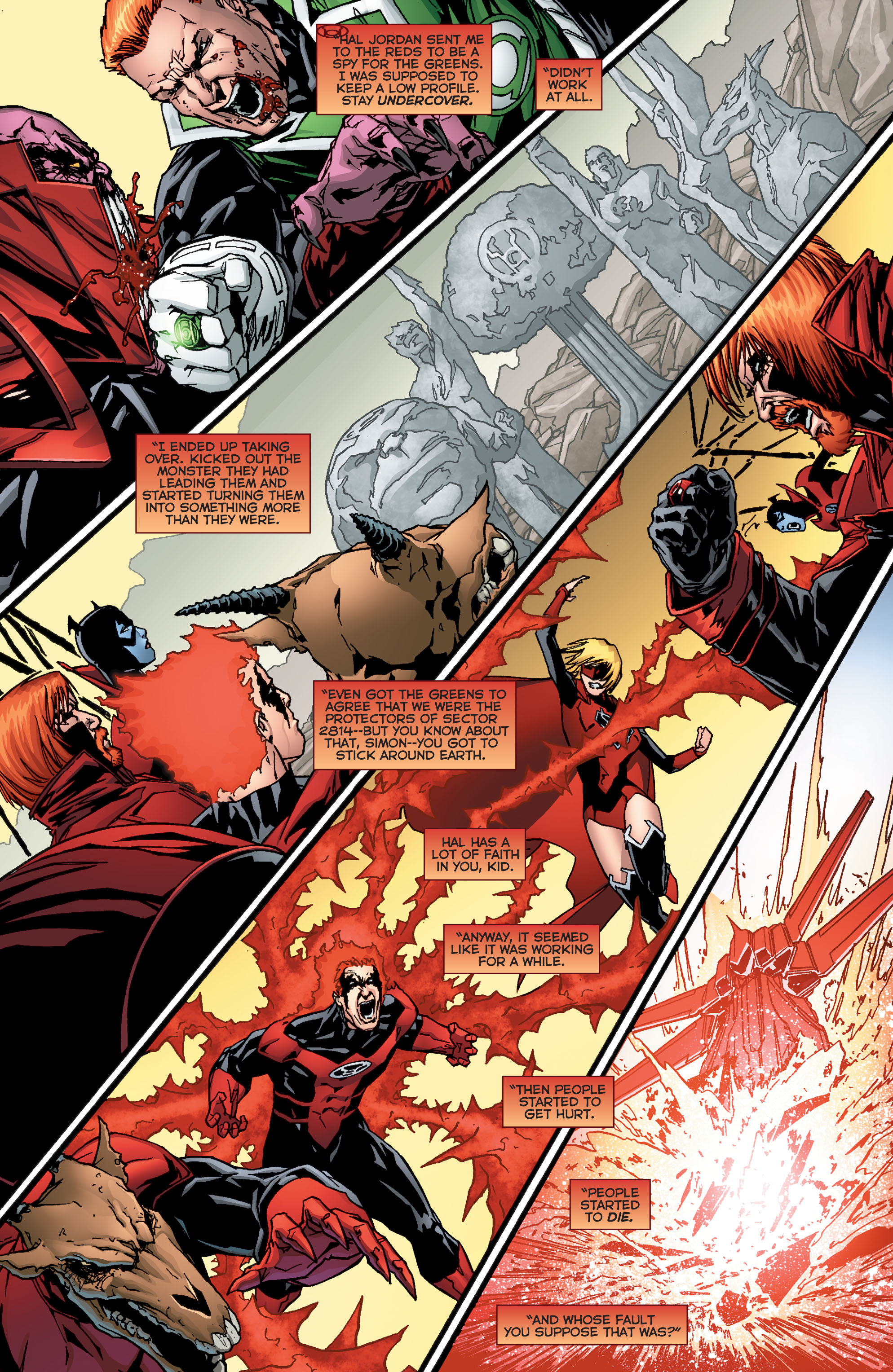 Read online Red Lanterns comic -  Issue #36 - 5