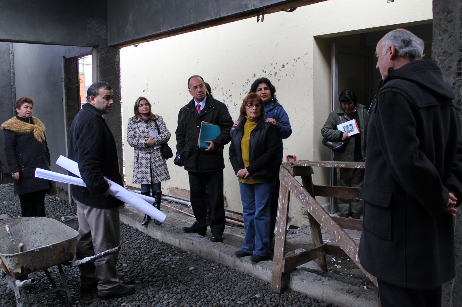 Hospital de nacimiento visita del h diputado jos p rez arriagada