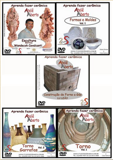 SELEÇÃO COM 5 DVDs de Cerâmica