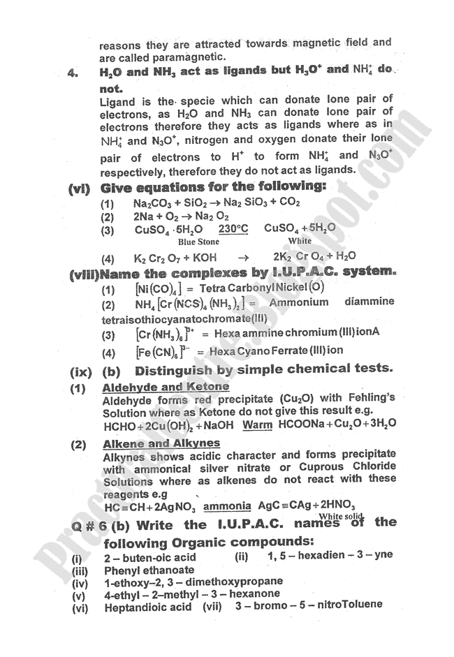 Chemistry-Numericals-Solve-2011-five-year-paper-class-XII
