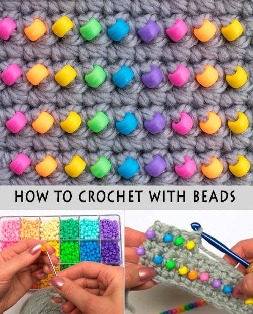 How to Crochet with Beads - Tutorial