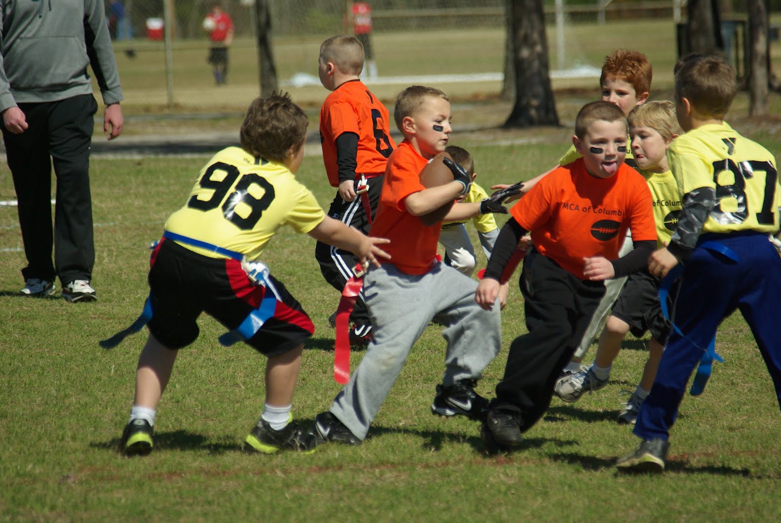 Fast Shutter THE CHIEFS AT YMCA FLAG FOOTBALL