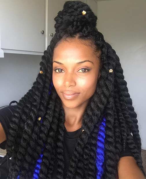 19 Crochet Twist Hairstyles 2018 Beautiful And Protective Fashionuki