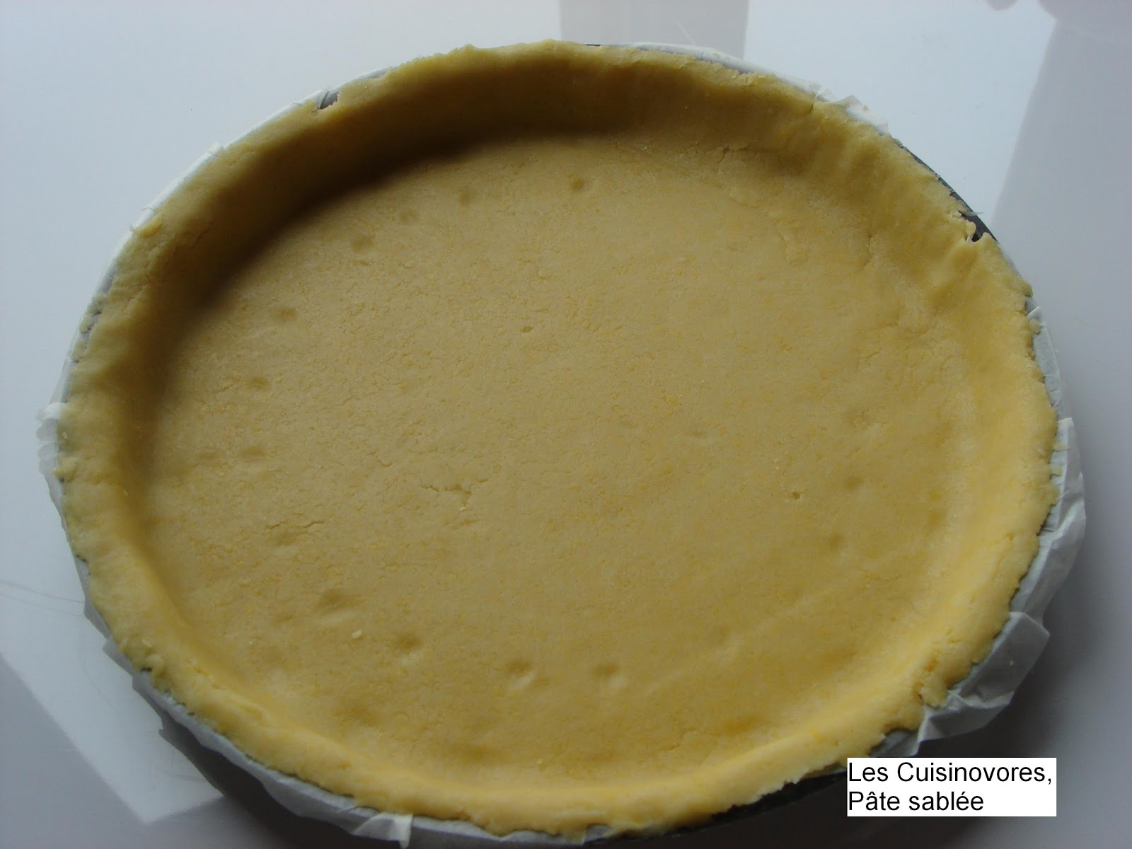 Les Cuisinovores: Pâte sablée maison