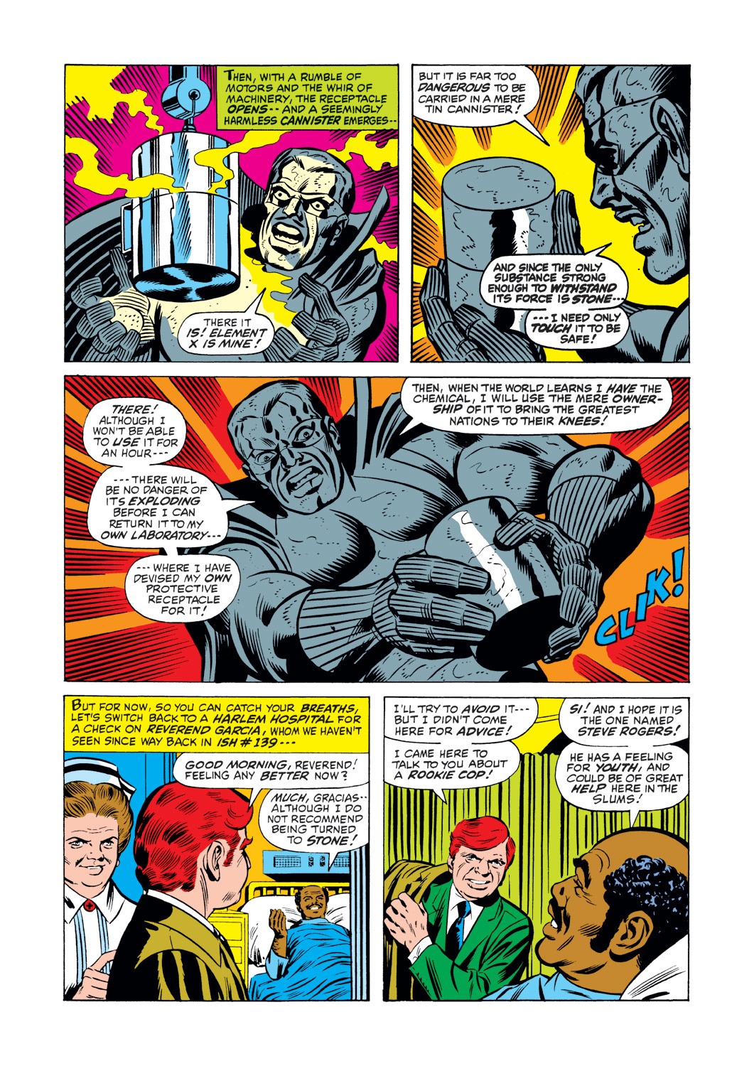 Read online Captain America (1968) comic -  Issue #142 - 11