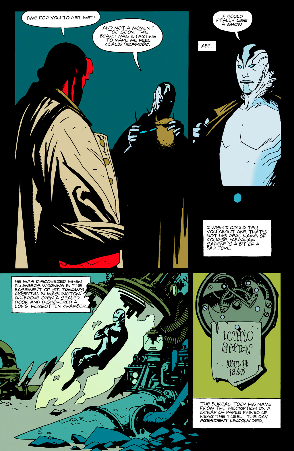 Read online Hellboy: Seed of Destruction comic -  Issue #2 - 12