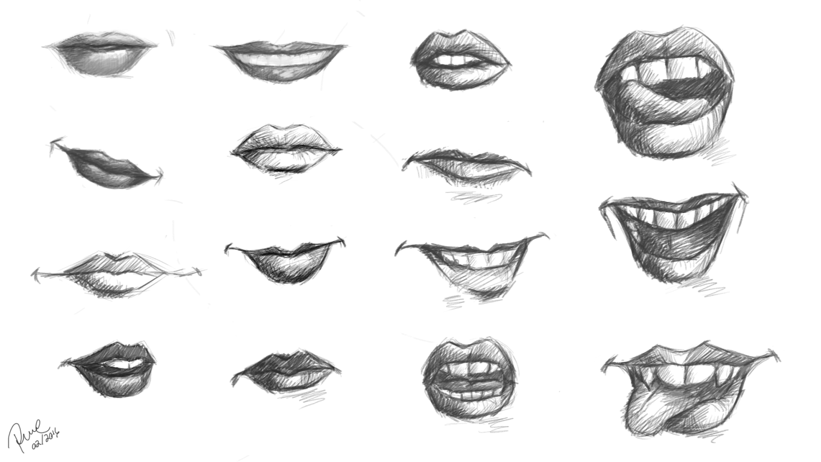 20 ideias de Bocas  desenhar lábios, desenhos boca, técnicas de