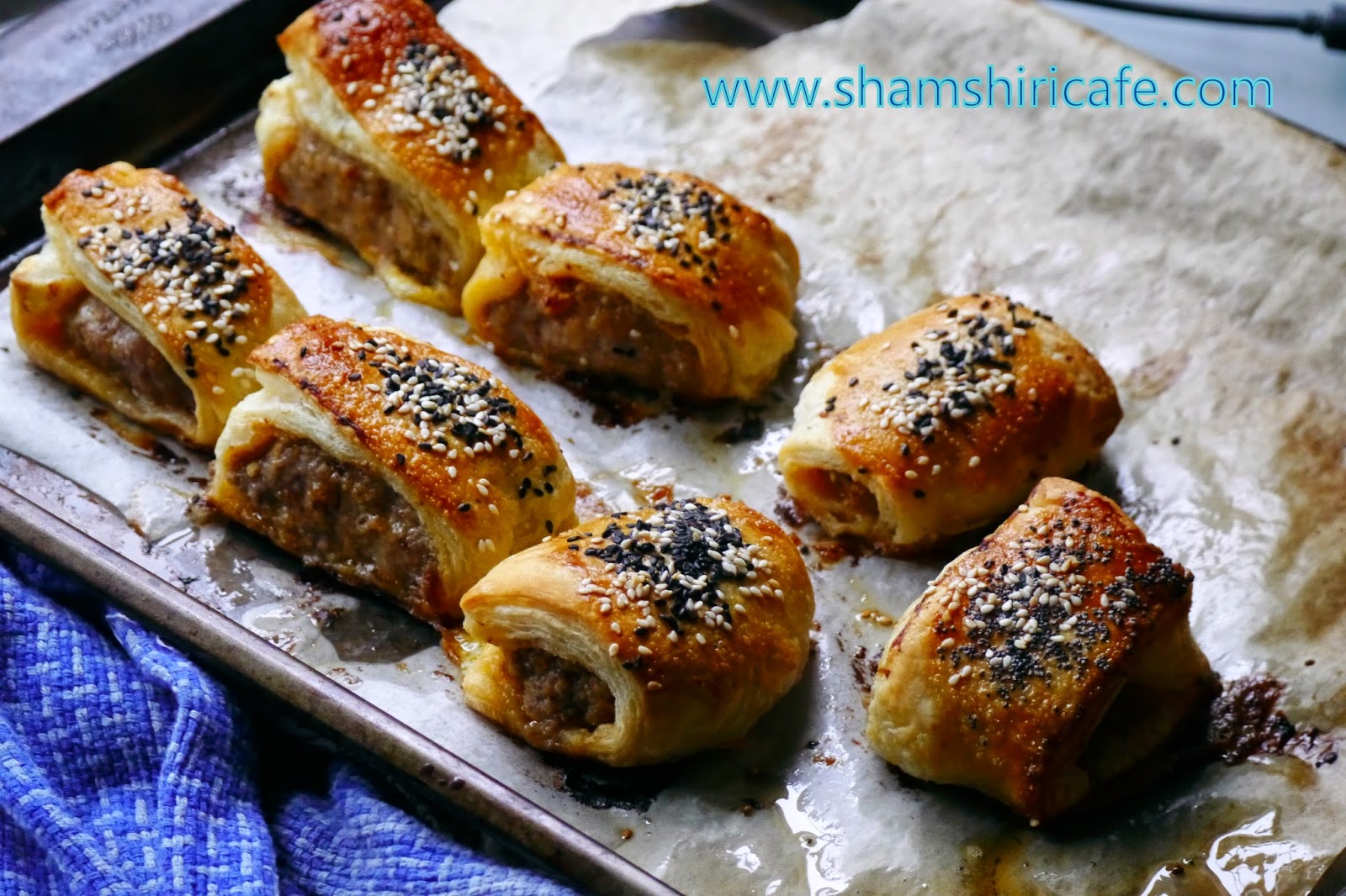 Turkey sausage rolls
