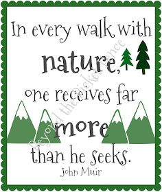 free printable about nature from john Muir