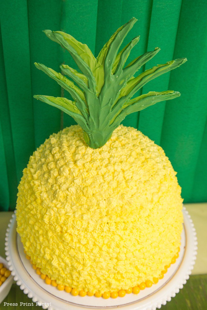 Pineapple party ideas via BirdsParty.com