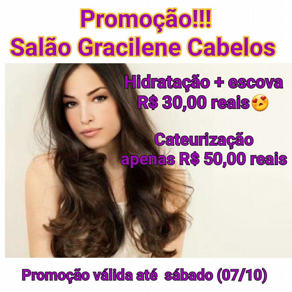 Meninas Esta Rolando Uma Mega Promocao No Salao Gracilene Cabelos Em Pedreiras Confira Estilo E Com Mayane