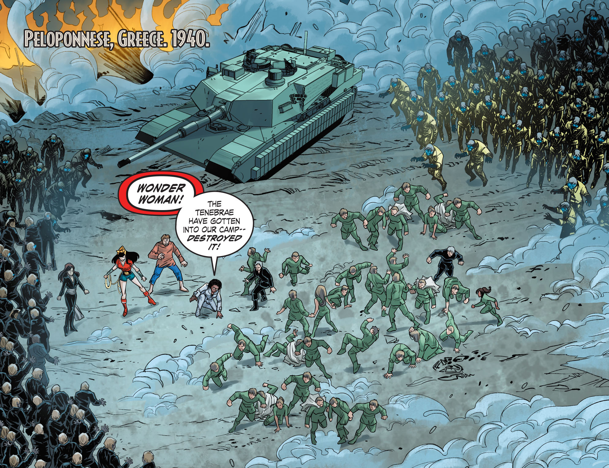 Read online DC Comics: Bombshells comic -  Issue #28 - 3