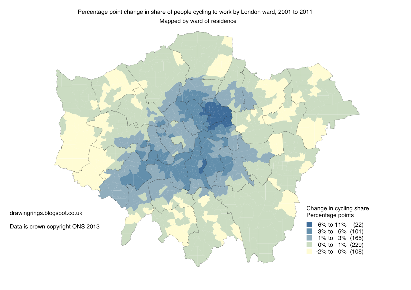 (Drawing) Rings Around The World: A couple of maps showing where in ...