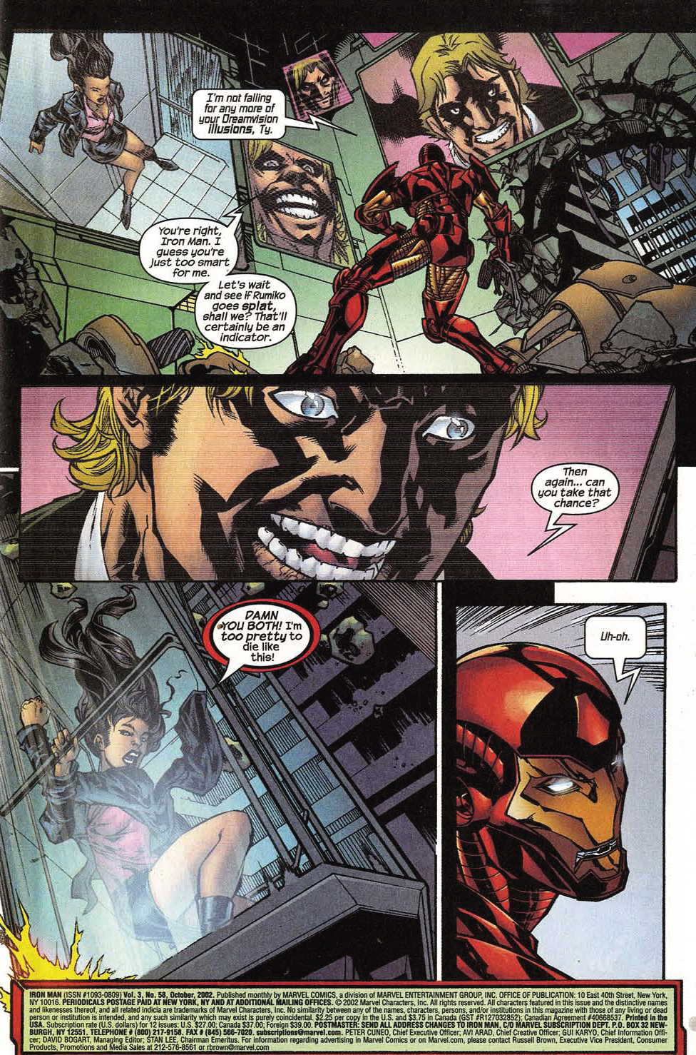 Read online Iron Man (1998) comic -  Issue #58 - 3