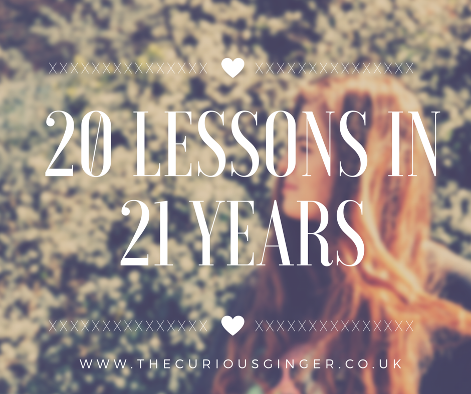 20 Lessons in 21 Years