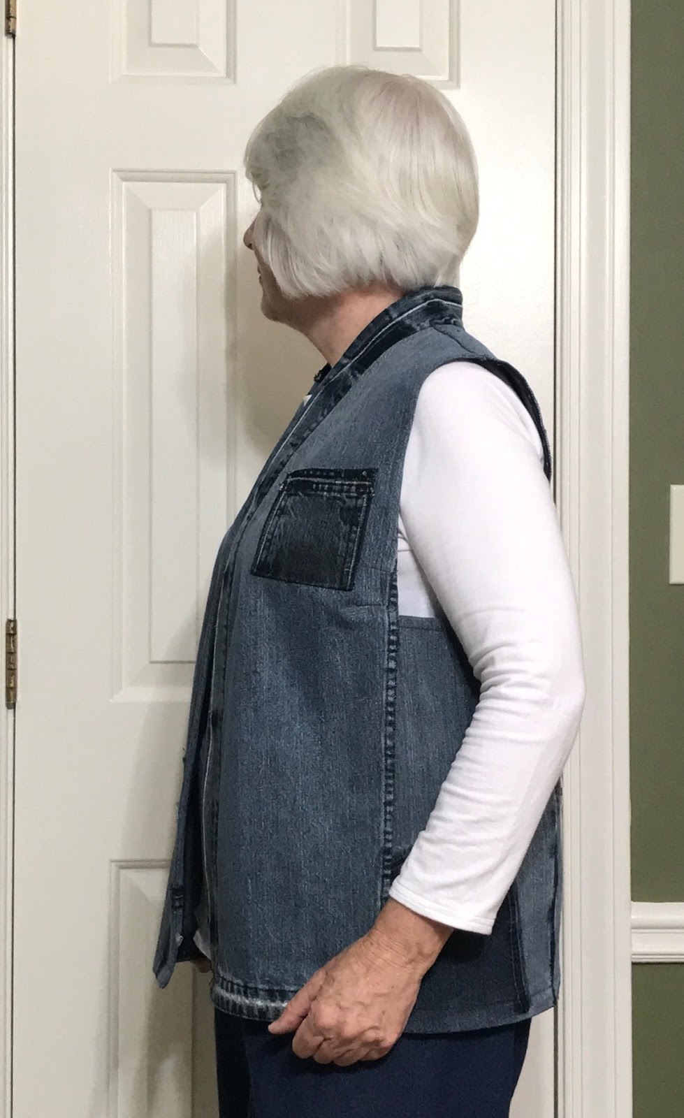 Now Sewing Jeans Vest