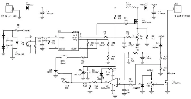 Ultra Fast Battery charger circuit