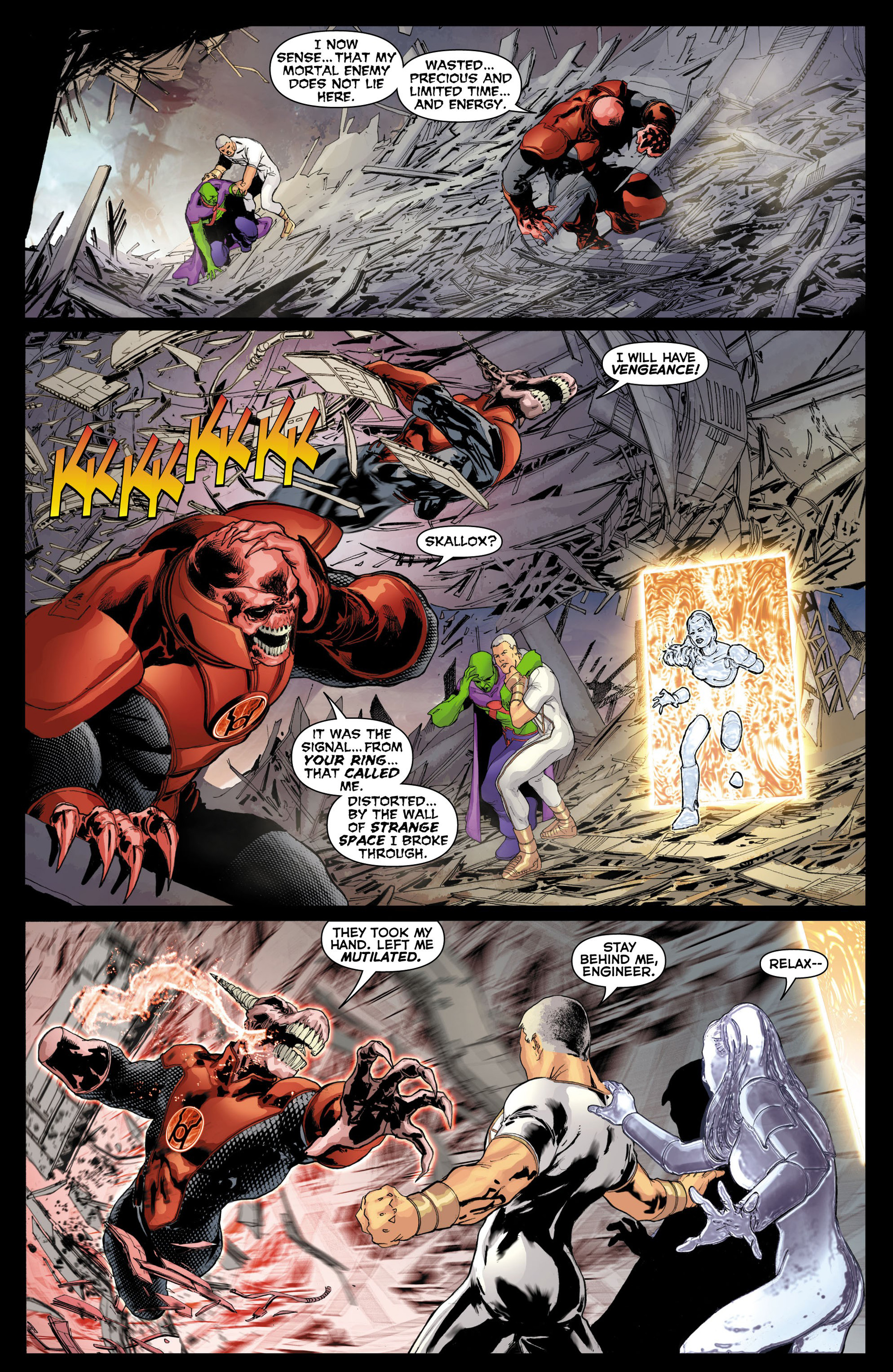 Read online Red Lanterns comic -  Issue #10 - 16