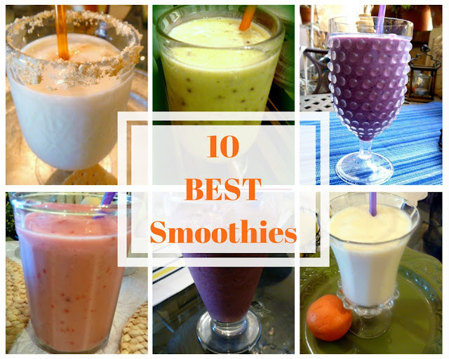 10 Seriously easy and mouthwatering smoothies that will keep you cool all summer long! - Slice of Southern