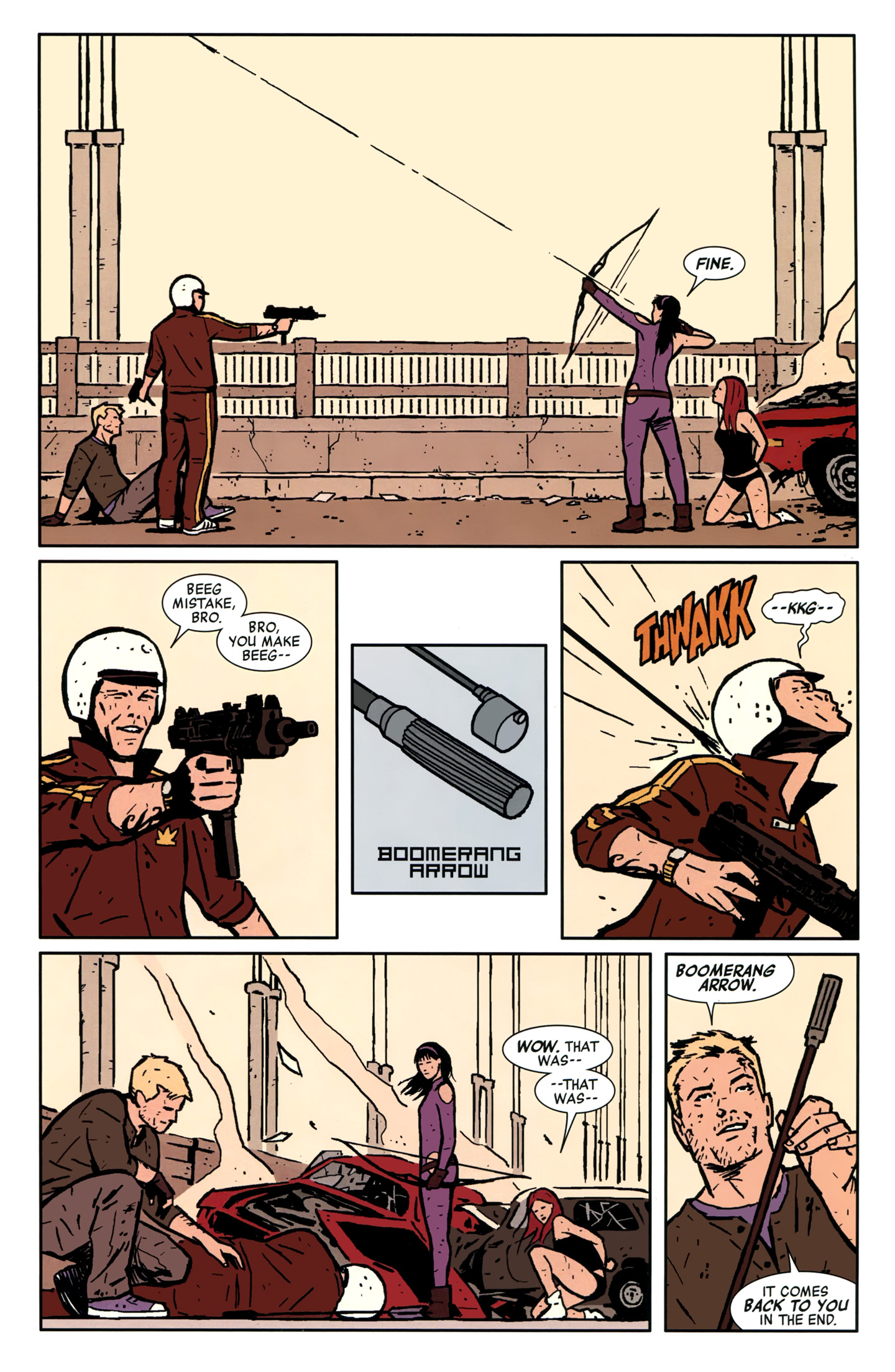 Read online Hawkeye (2012) comic -  Issue #3 - 21