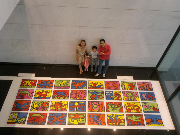 Family Photo with World's Largest Puzzle