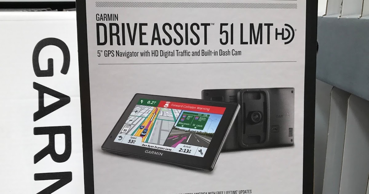 Garmin DriveAssist 51 LMT GPS with Bluetooth Costco Weekender