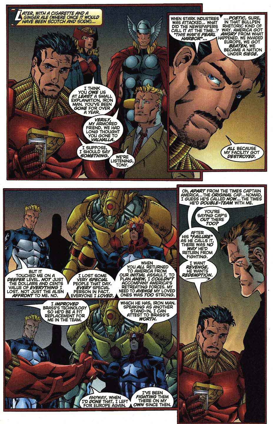 Read online Captain America (1996) comic -  Issue #12c - 13