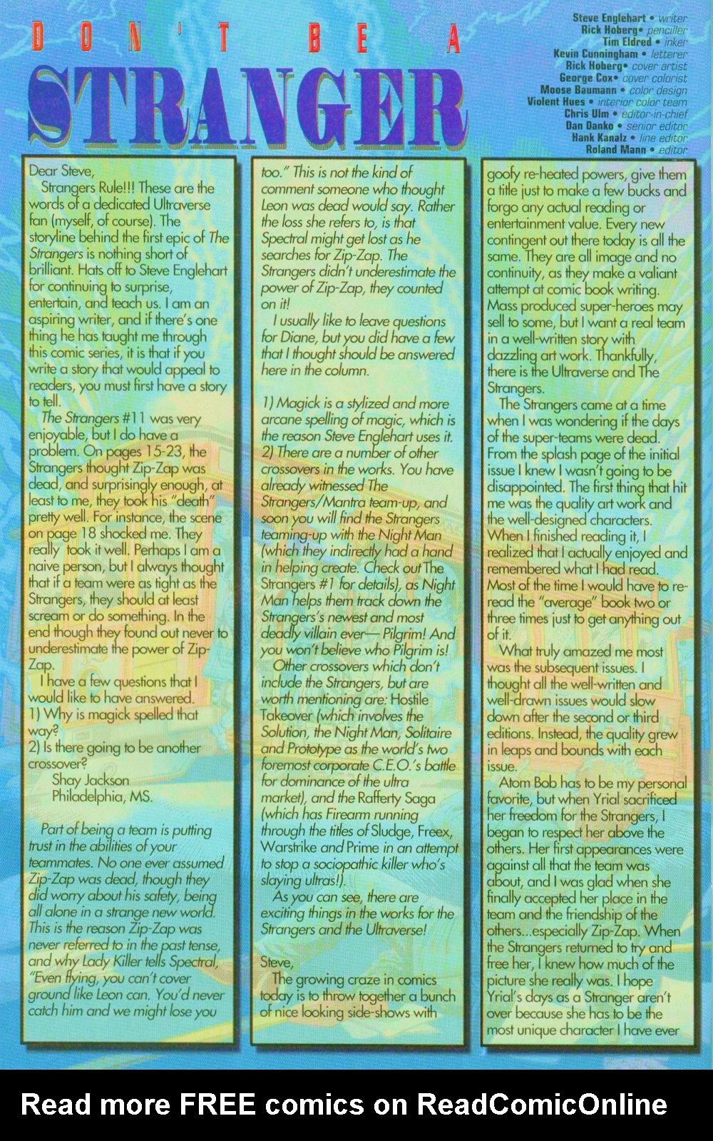 Read online The Strangers comic -  Issue #15 - 30