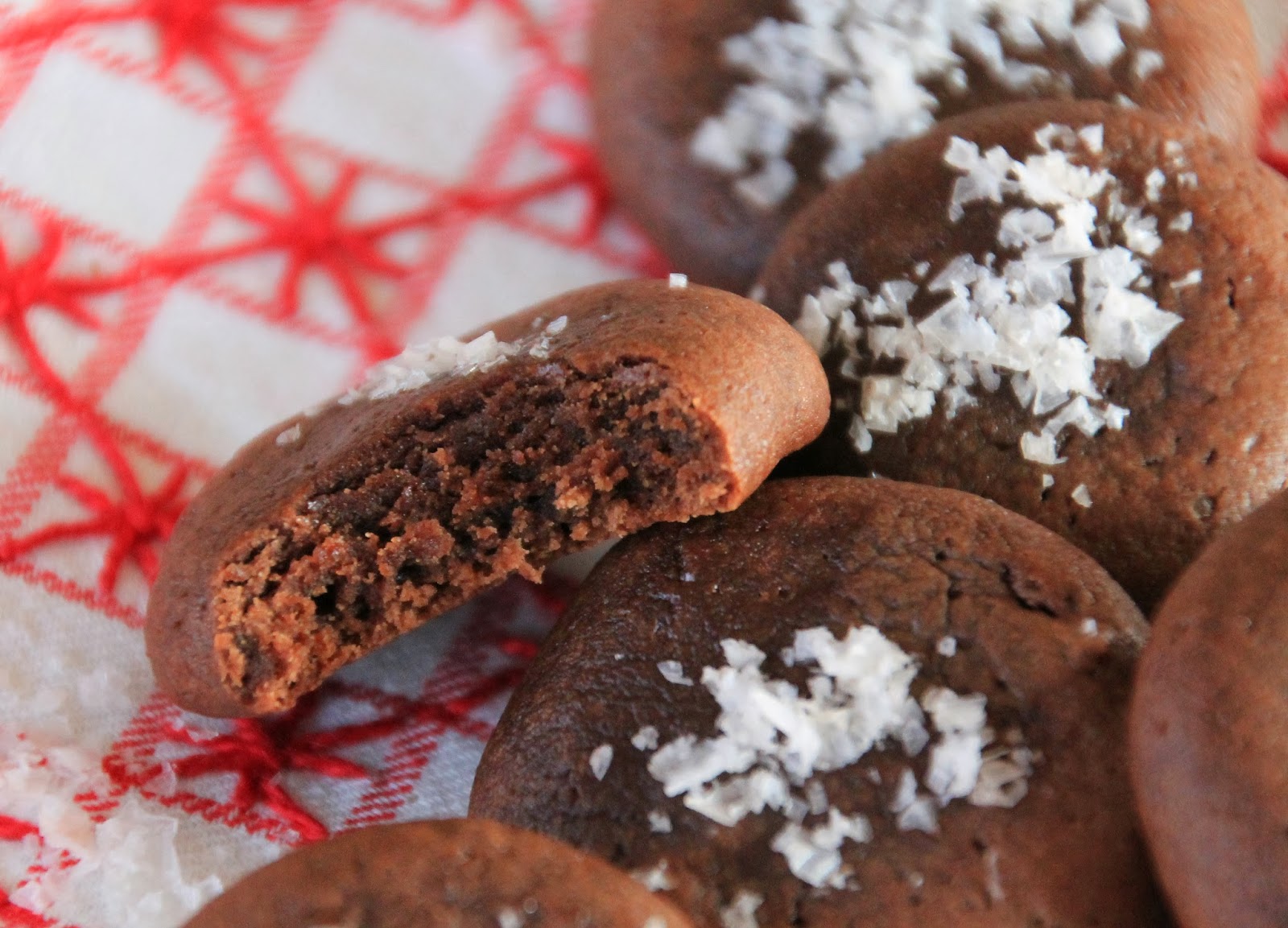 Svenja's Koch und Backblog NutellaCookies mit Fleur de Sel