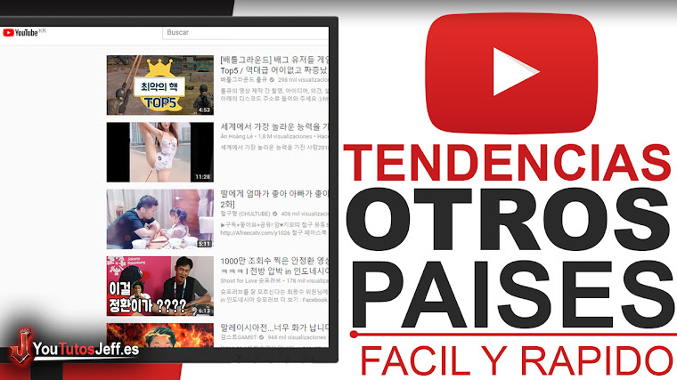 Ver las Tendencias de Otros Países en Youtube - Trucos Youtube