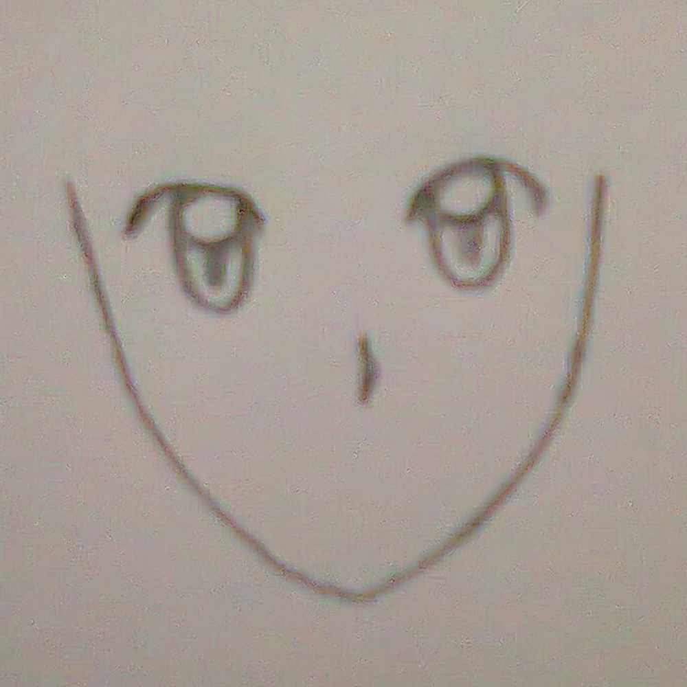 Gambar Membuat Hidung Karakter Anime Manga Coreldraw 10 Tampak Samping