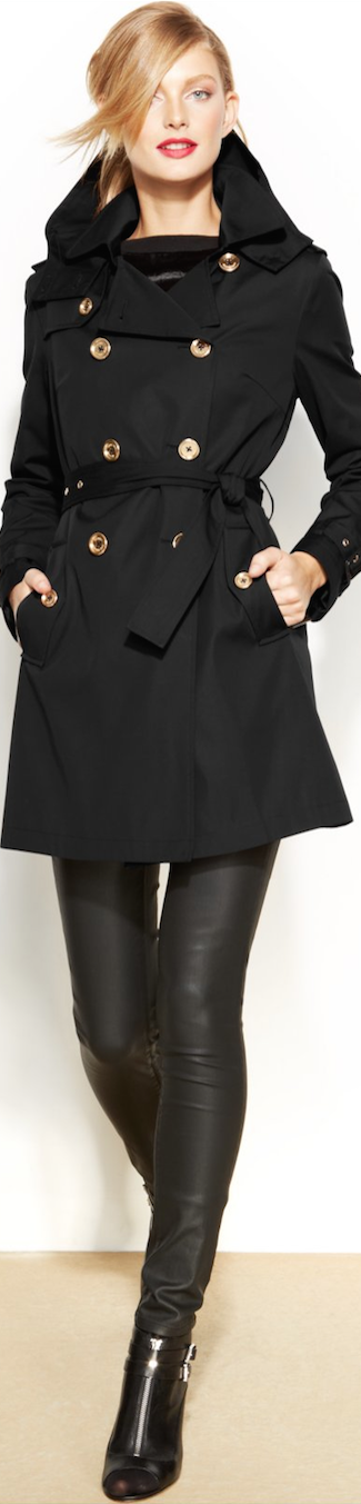 Michael Kors Removable Liner Trench coat