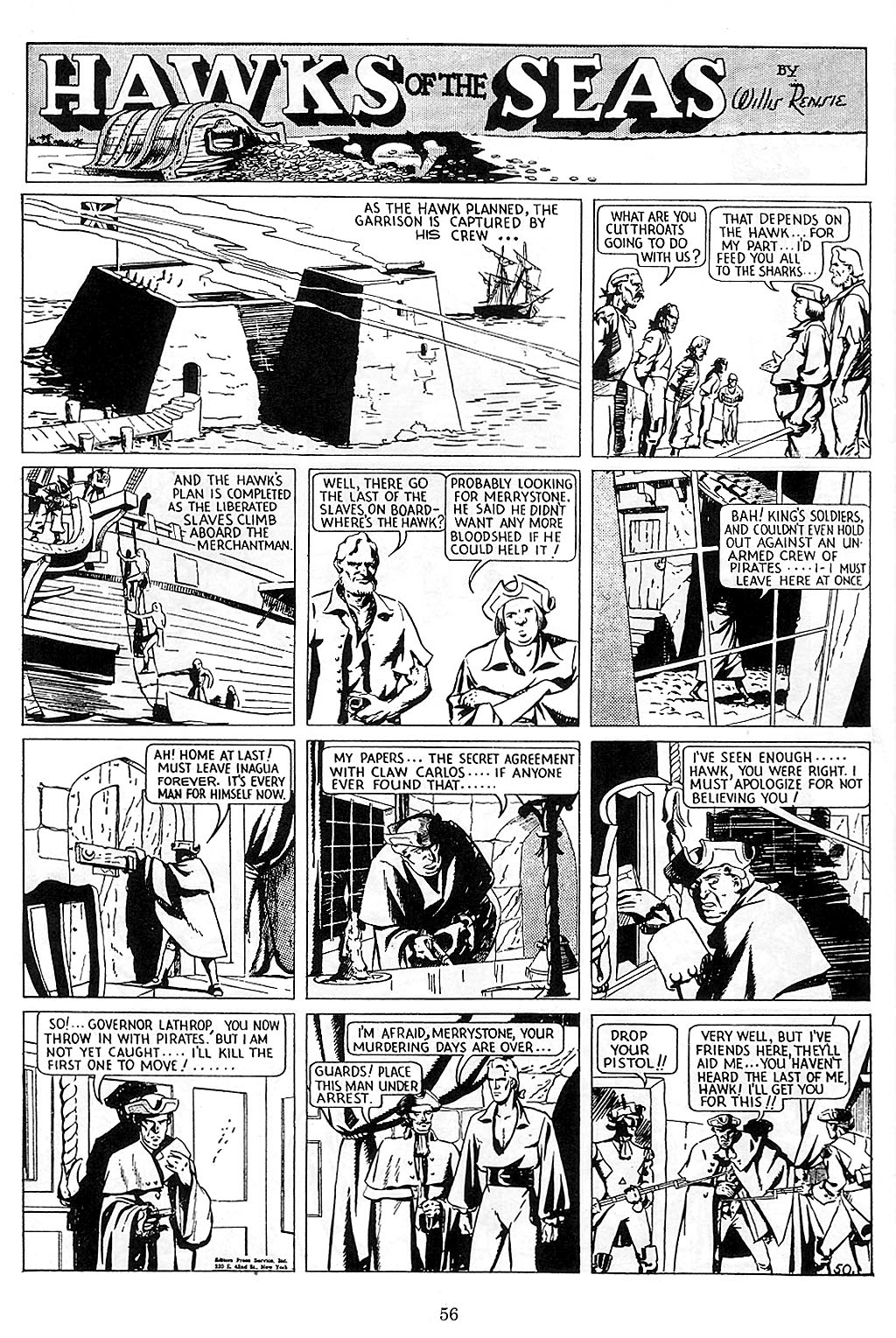 Read online Will Eisner's Hawks of the Seas comic -  Issue # TPB - 57