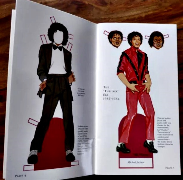 michael jackson paper dolls