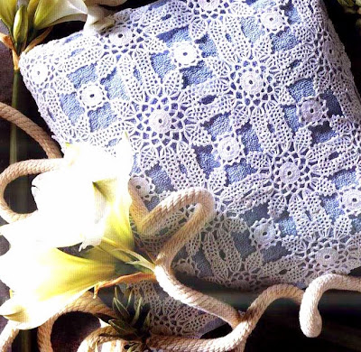 almohadon flores de primavera