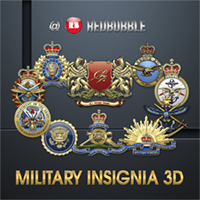 Military Insignia 3D