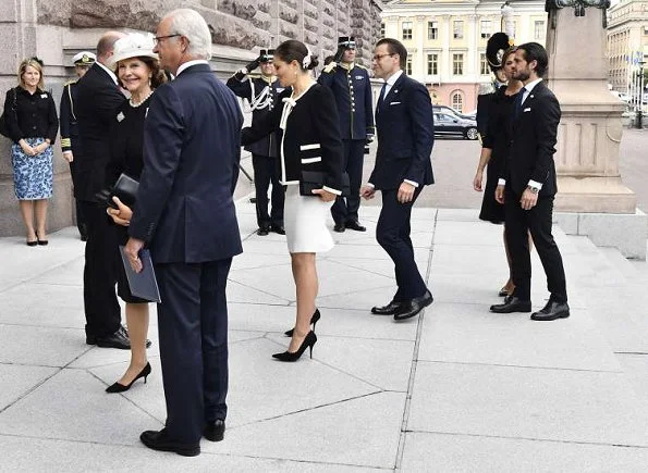 Queen Silvia, Crown Princess Victoria, Prince Daniel, Prince Carl Philip and Princess Madeleine