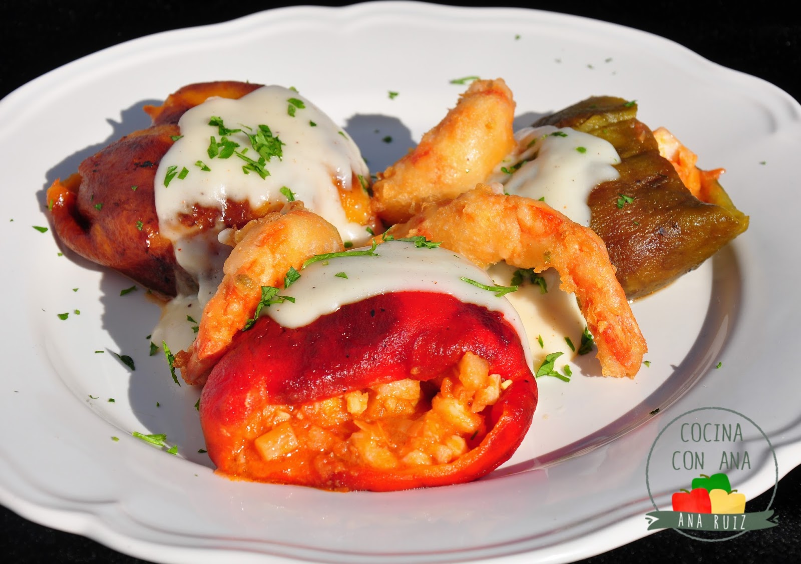 pimientos rellenos de gambas y bechamel thermomix pimientos rellenos de gambas y bechamel thermomix
